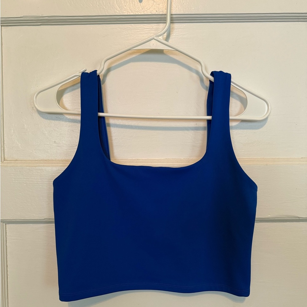 Express Royal Blue Women's Crop Top